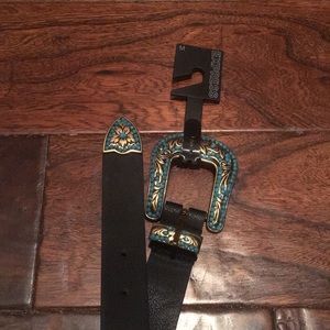 Express Belt Turquoise Size Medium